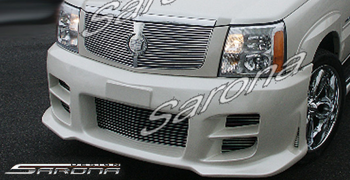 Custom Cadillac Escalade Front Bumper  SUV/SAV/Crossover (2002 - 2006) - $450.00 (Part #CD-007-FB)